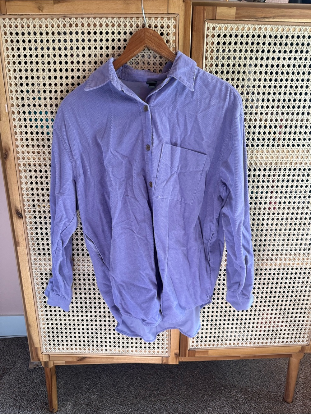 Women’s Oversized Button Down Shirt